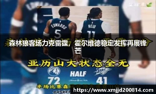 森林狼客场力克雷霆，霍尔维德稳定发挥再展锋芒